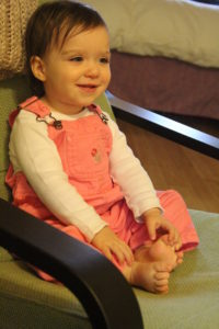 Big girl in the big chair :)